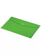 Irattartó tasak, A4, PP, patentos, LEITZ "Recycle", zöld (E46780055)