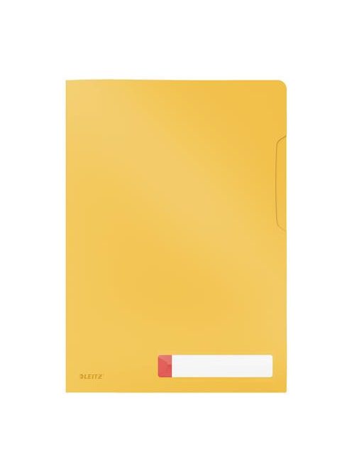 Genotherm, "L", A4, PP, LEITZ "Cosy Privacy", melegsárga (E47080019)