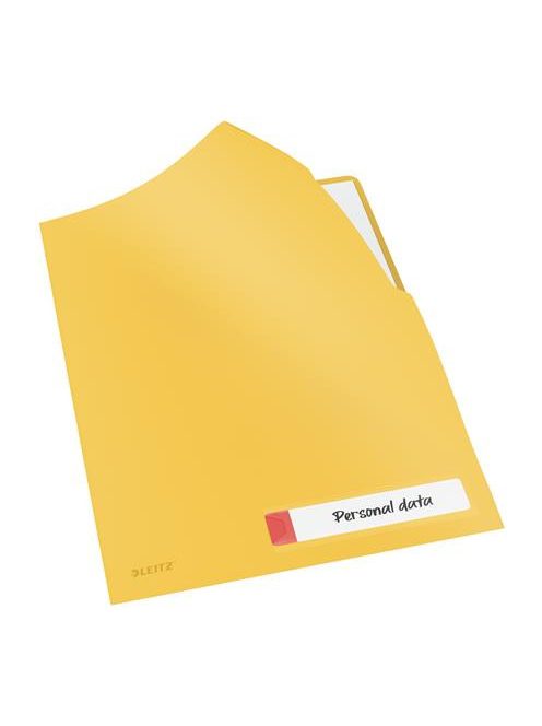 Genotherm, "L", A4, PP, LEITZ "Cosy Privacy", melegsárga (E47080019)