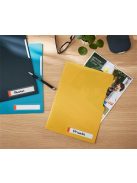 Genotherm, "L", A4, PP, LEITZ "Cosy Privacy", melegsárga (E47080019)