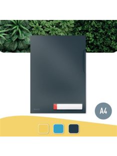  Genotherm, "L", A4, PP, LEITZ "Cosy Privacy", bársonyszürke (E47080089)