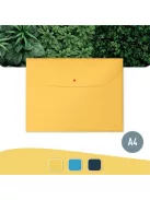 Irattartó tasak, 2 zsebes, A4, PP, pantentos, LEITZ "Cosy", melegsárga (E47090019)