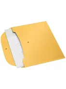 Irattartó tasak, 2 zsebes, A4, PP, pantentos, LEITZ "Cosy", melegsárga (E47090019)