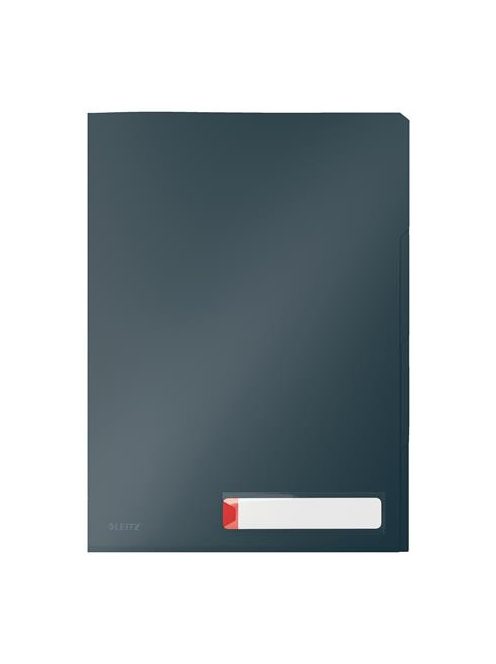 Rendszerező genotherm, A4, PP, LEITZ "Cosy Privacy", bársonyszürke (E47160089)