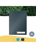 Rendszerező genotherm, A4, PP, LEITZ "Cosy Privacy", bársonyszürke (E47160089)