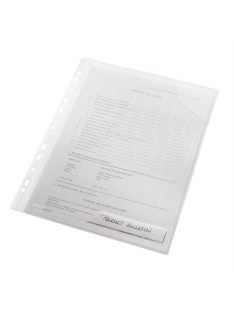   Genotherm, "L", lefűzhető, A4, 200 mikron, LEITZ "CombiFile", áttetsző (E47260003)