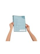 Genotherm, "L", lefűzhető, A4, 200 mikron, LEITZ "CombiFile", áttetsző (E47260003)