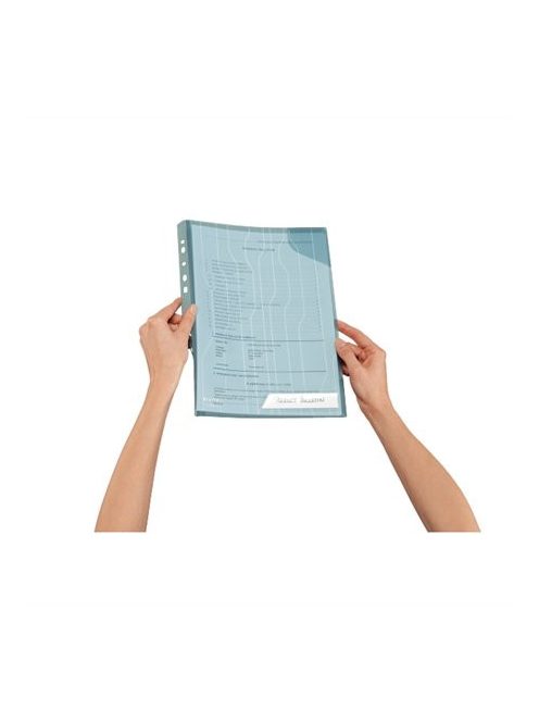 Genotherm, "L", lefűzhető, A4, 200 mikron, LEITZ "CombiFile", áttetsző (E47260003)