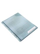 Genotherm, "L", lefűzhető, A4, 200 mikron, LEITZ "CombiFile", kék (E47260035)