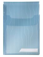 Genotherm, lefűzhető, A4, 200 mikron, füllel, LEITZ "CombiFile Jumbo", kék (E47270035)