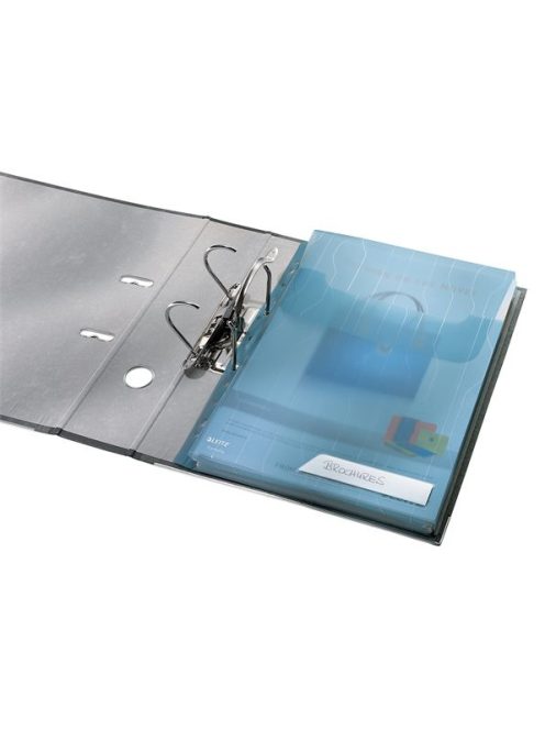 Genotherm, lefűzhető, A4, 200 mikron, füllel, LEITZ "CombiFile Jumbo", kék (E47270035)