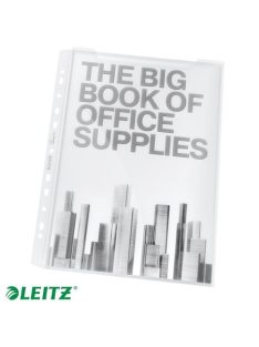   Genotherm, lefűzhető, A4, 180 mikron, víztiszta felület, 20 mm, LEITZ "Jumbo" (E47513003)