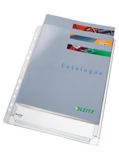   Genotherm, lefűzhető, A4, 170 mikron, narancsos felület, 14 mm, LEITZ "Jumbo" (E47563003)