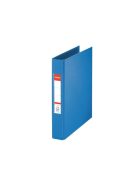 Gyűrűs könyv, 2 gyűrű, 42 mm, A5, PP, ESSELTE "Standard", Vivida kék (E47685)