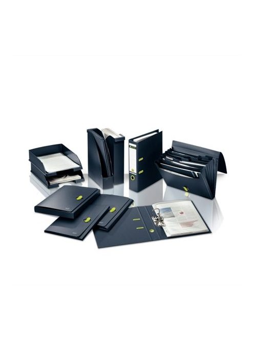 Genotherm, lefűzhető, A4, PP, 100 mikron, narancsos felület, LEITZ "Recycle" (E47913003)