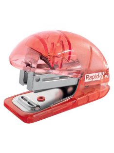   Tűzőgép, mini, 24/6, 26/6, 10 lap, RAPID "Colour'Breeze", korall (E5001531)