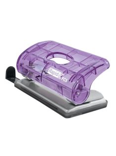   Lyukasztó, mini, kétlyukú, 10 lap, RAPID, "Colour' Breeze", levendula (E5001534)