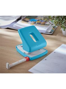   Lyukasztó, kétlyukú, 30 lap, LEITZ "Cosy", nyugodtkék (E50040061)