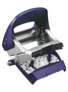   Lyukasztó, kétlyukú, 30 lap, fém, LEITZ "Nexxt Style, titánkék (E50060069)