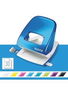   Lyukasztó, kétlyukú, 30 lap, LEITZ "Nexxt Wow", kék (E50081036)