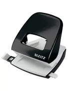 Lyukasztó, kétlyukú, 30 lap, LEITZ "Nexxt Wow", fekete (E50081095)