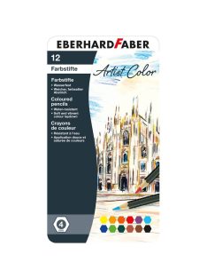   Eberhard Színes ceruza készlet 12db-os fém dobozban ARTIST COLOR (E516112)
