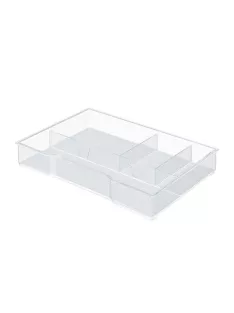   Rendszerező tálca Leitz "Plus/Wow Cube" fiókos irattárolókhoz, LEITZ, áttetsző (E52150002)