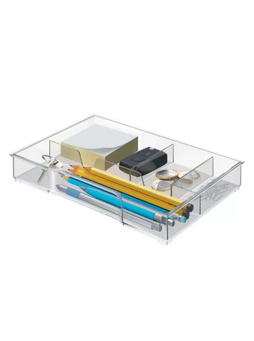 Rendszerező tálca Leitz "Plus/Wow Cube" fiókos irattárolókhoz, LEITZ, áttetsző (E52150002)