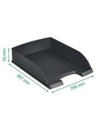 Irattálca, műanyag, LEITZ "Plus", fehér (E52270001)