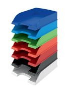 Irattálca, műanyag, LEITZ "Plus", fehér (E52270001)