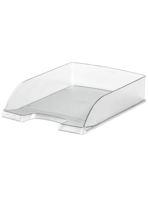 Irattálca, műanyag, LEITZ "Plus", áttetsző fehér (E52272003)