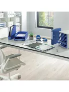 Irattálca, műanyag, LEITZ "Plus", kék (E52272035)