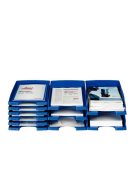 Irattálca, műanyag, LEITZ "Plus Jumbo", áttetsző fehér (E52330003)