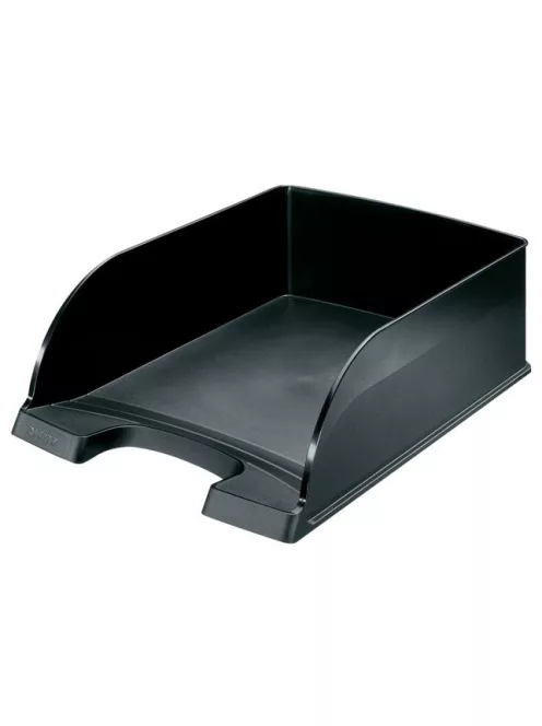 Irattálca, műanyag, LEITZ "Plus Jumbo", fekete (E52330095)
