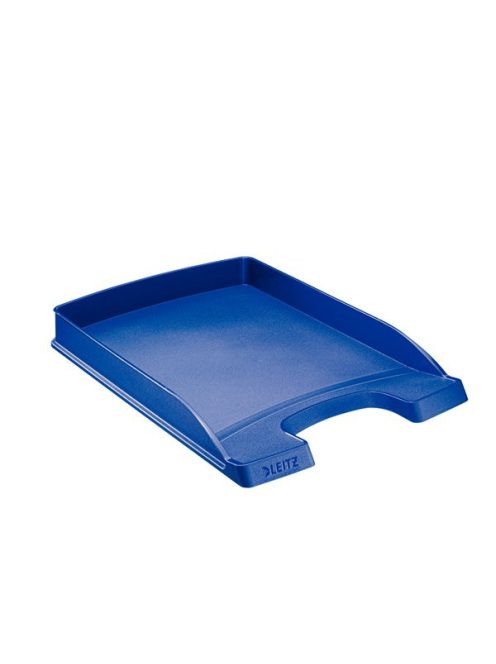 Irattálca, műanyag, vékony, LEITZ "Plus", kék (E52370035)