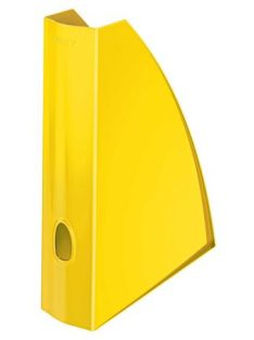   Iratpapucs, műanyag, 60 mm, elöl nyitott, LEITZ "Wow", sárga (E52771016)