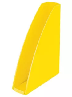   Iratpapucs, műanyag, 60 mm, elöl nyitott, LEITZ "Wow", sárga (E52771016)