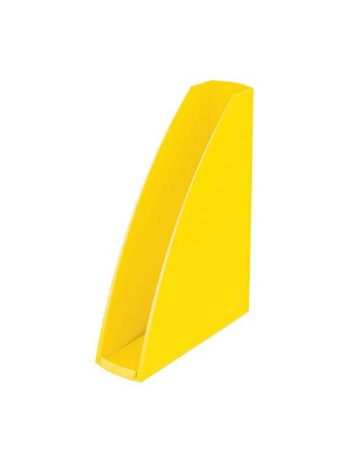 Iratpapucs, műanyag, 60 mm, elöl nyitott, LEITZ "Wow", sárga (E52771016)