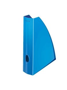   Iratpapucs, műanyag, 60 mm, elöl nyitott, LEITZ "Wow", kék (E52771036)