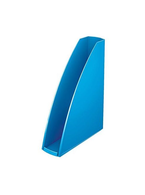 Iratpapucs, műanyag, 60 mm, elöl nyitott, LEITZ "Wow", kék (E52771036)