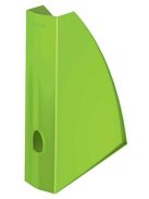 Iratpapucs, műanyag, 60 mm, elöl nyitott, LEITZ "Wow",  zöld (E52771054)
