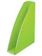 Iratpapucs, műanyag, 60 mm, elöl nyitott, LEITZ "Wow",  zöld (E52771054)
