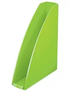 Iratpapucs, műanyag, 60 mm, elöl nyitott, LEITZ "Wow",  zöld (E52771054)