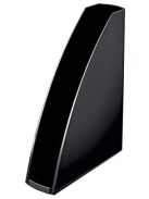 Iratpapucs, műanyag, 60 mm, elöl nyitott, LEITZ "Wow", fekete (E52771095)