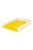 Irattálca, műanyag, kettős színhatású, LEITZ "Wow", sárga (E53611016)