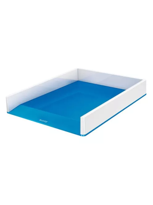 Irattálca, műanyag, kettős színhatású, LEITZ "Wow", kék (E53611036)