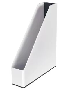   Iratpapucs, műanyag, 73 mm, kettős színhatású, LEITZ "Wow", fekete (E53621095)