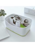 Ragasztószalag-adagoló, asztali, feltöltött, LEITZ "Wow", fehér-zöld (E53641054)