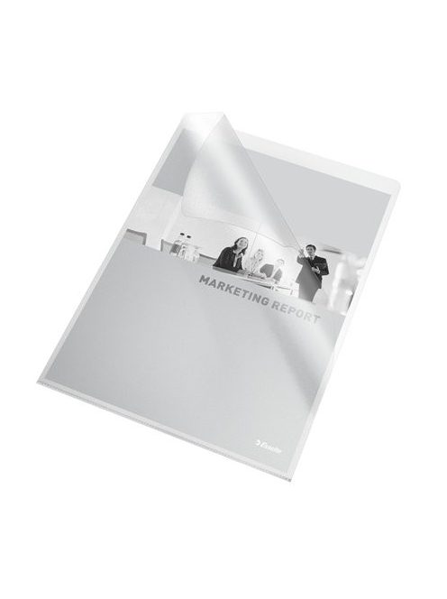 Genotherm, "L", A4, 105 mikron, narancsos felület, ESSELTE "Standard" (E54820)