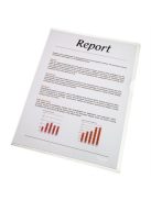 Genotherm, "L", A4, 85 mikron, narancsos felület, ESSELTE "Standard" (E54852)